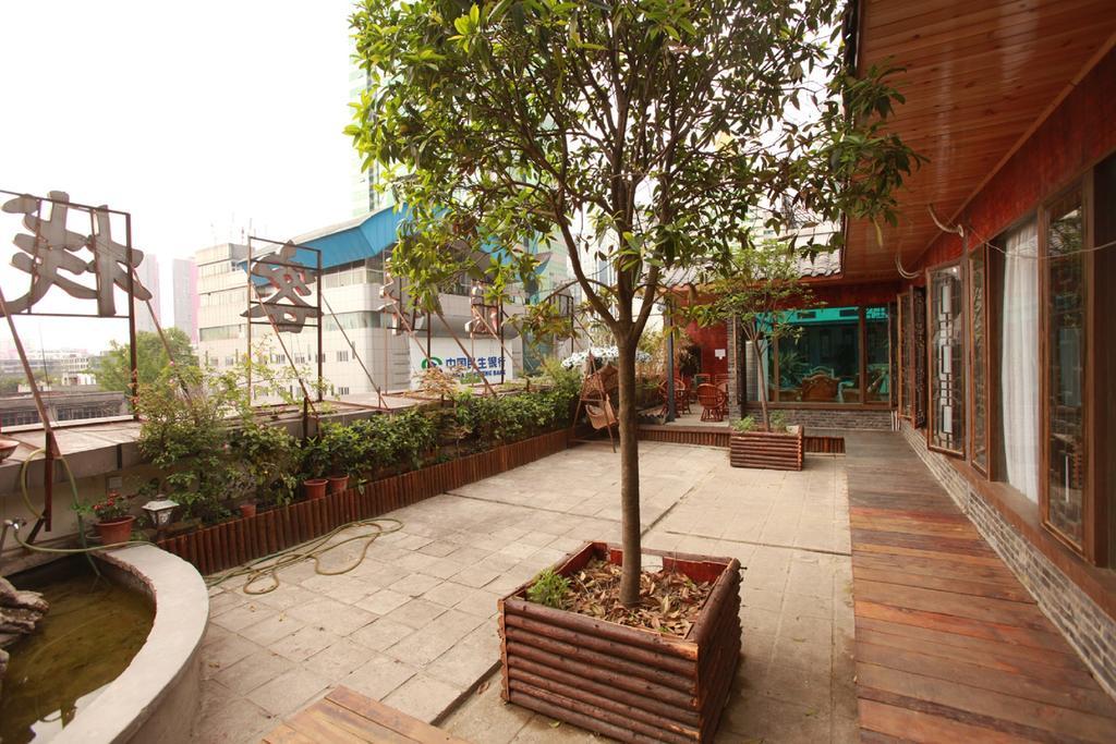 Zhengfu Caotang Decent Inn Chengdu Buitenkant foto