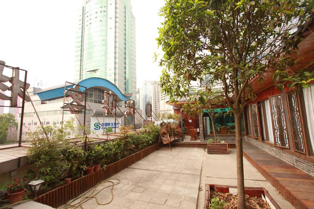 Zhengfu Caotang Decent Inn Chengdu Buitenkant foto